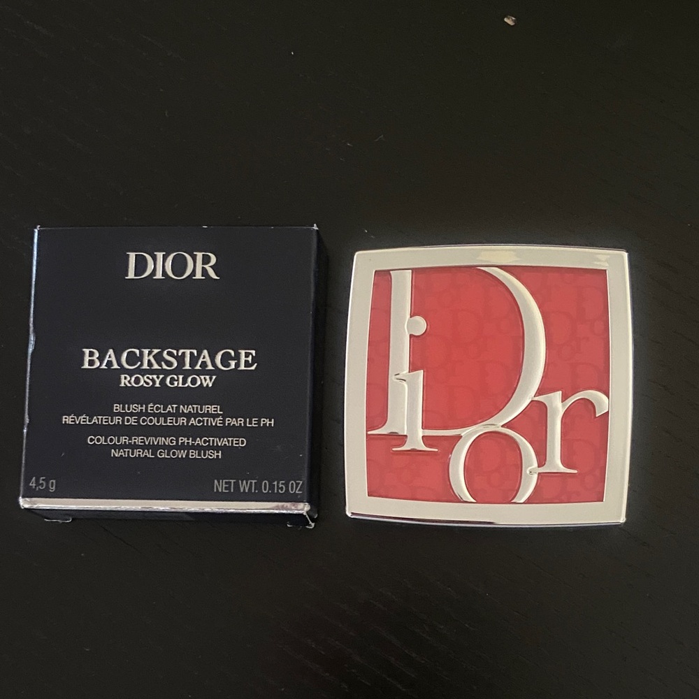 New Dior Backstage Rosy Glow Blush in Pink with mirror